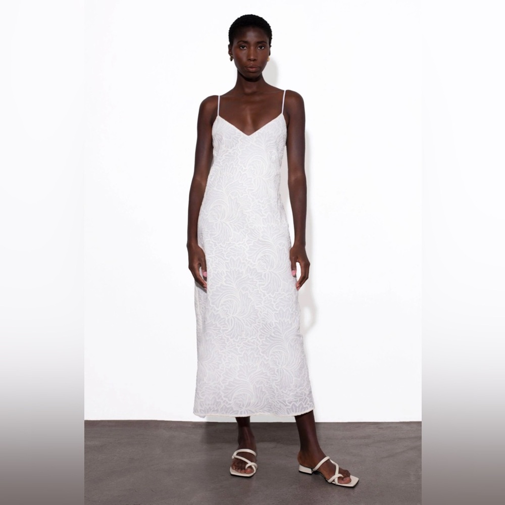 Mara Hoffman Zoya dress in‎ ivory • size S